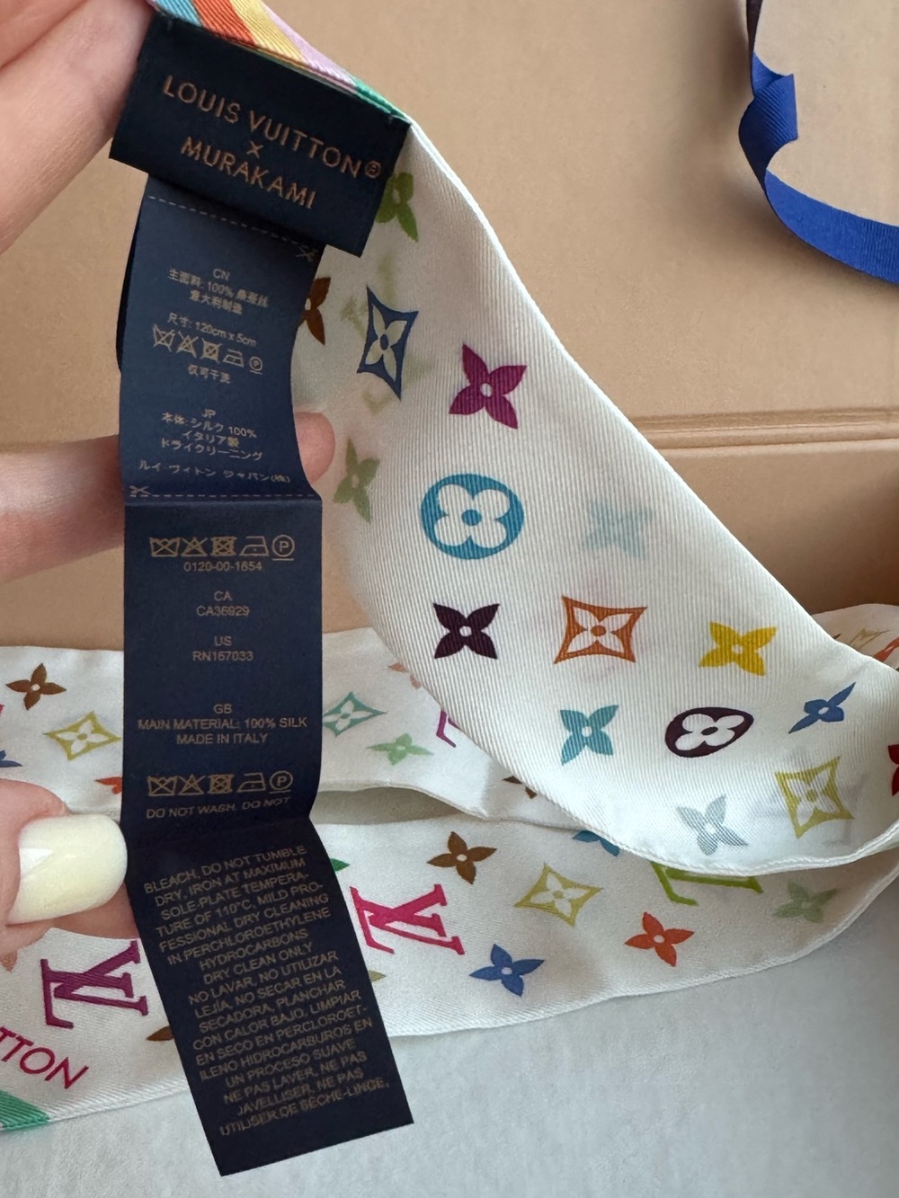 NWT Louis Vuitton x Takashi Murakami LV × TM Monogram Multicolor BB Bandeau - Picture 14 of 17
